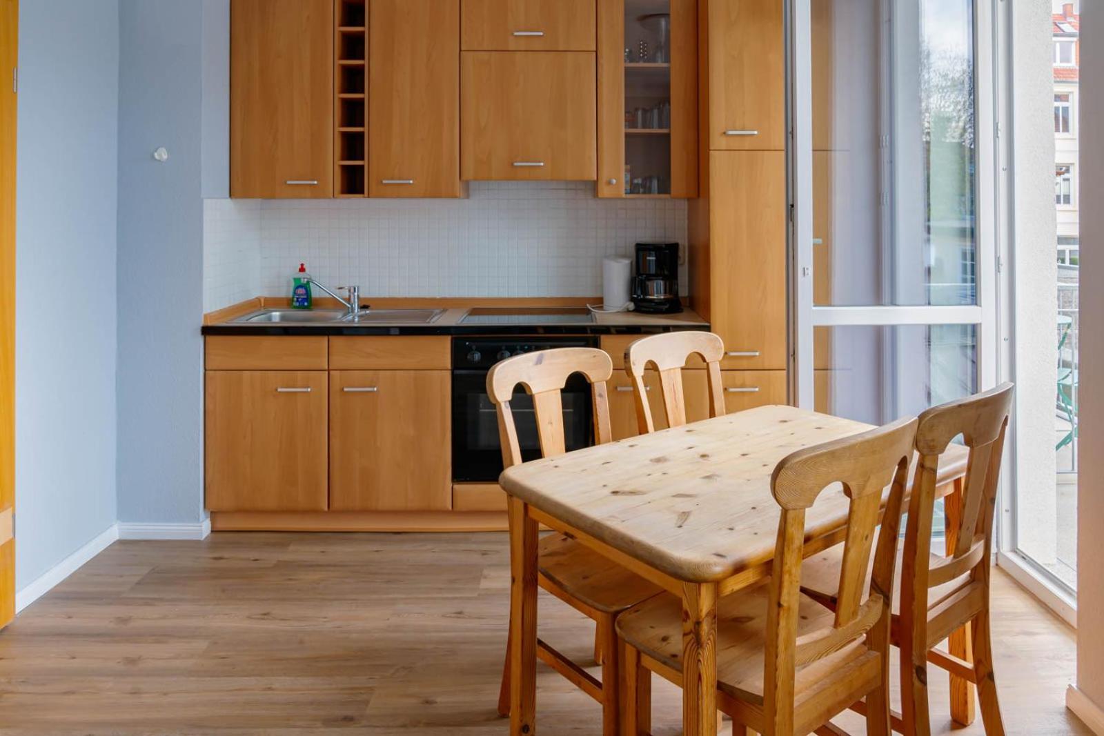 Apartmenthaus Chrischanshof Rostock Zimmer foto